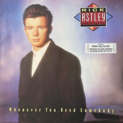 Пластинка Rick Astley Whenever You Need Somebody